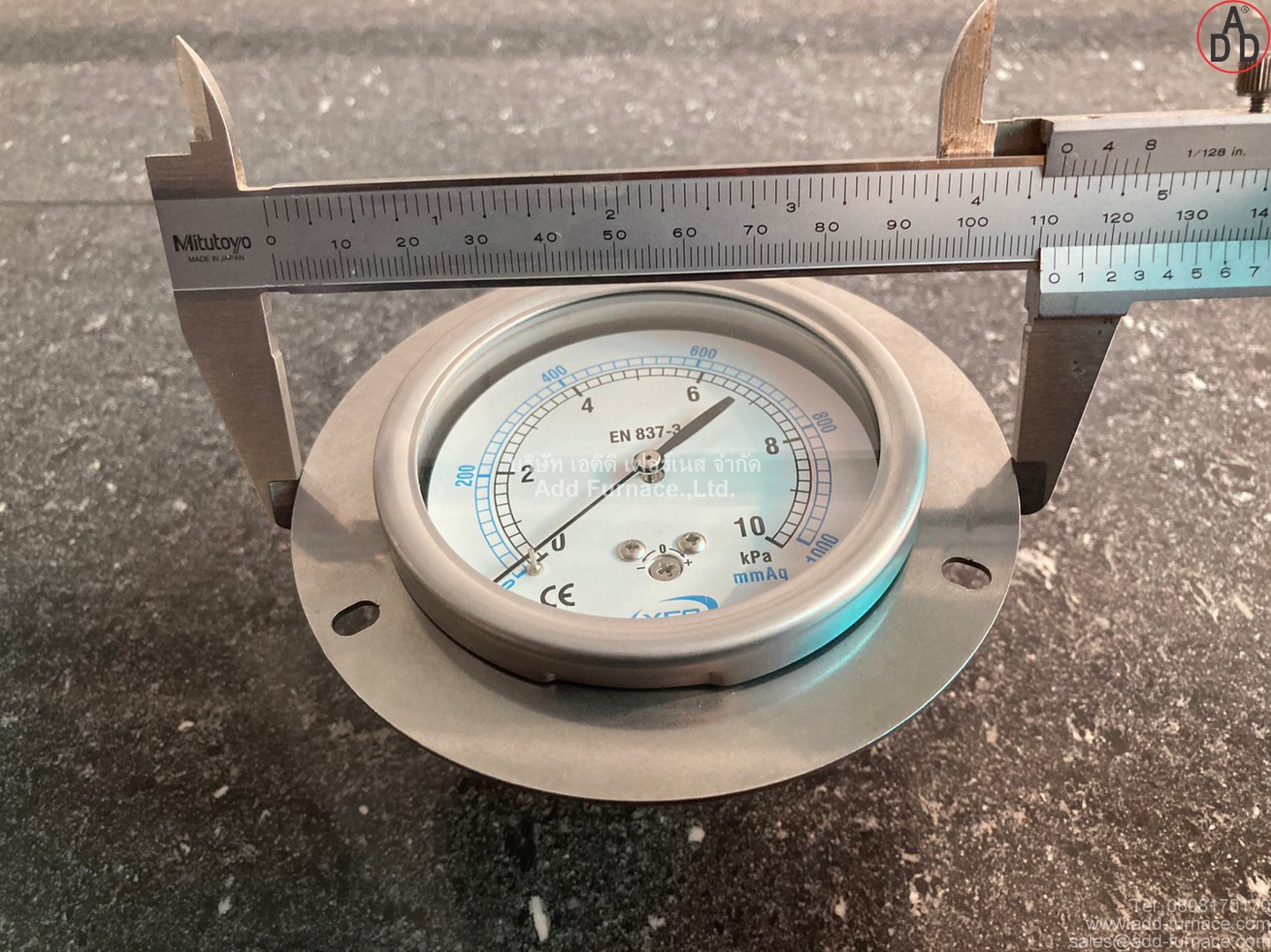 YEC Pressure Gauge 0-10kPa(12)